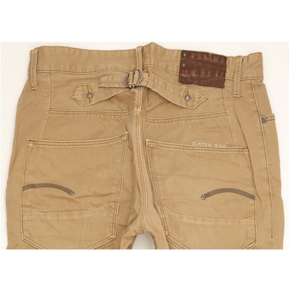 G-Star Blades Men Brown Tapered Regular Jeans W30 L34