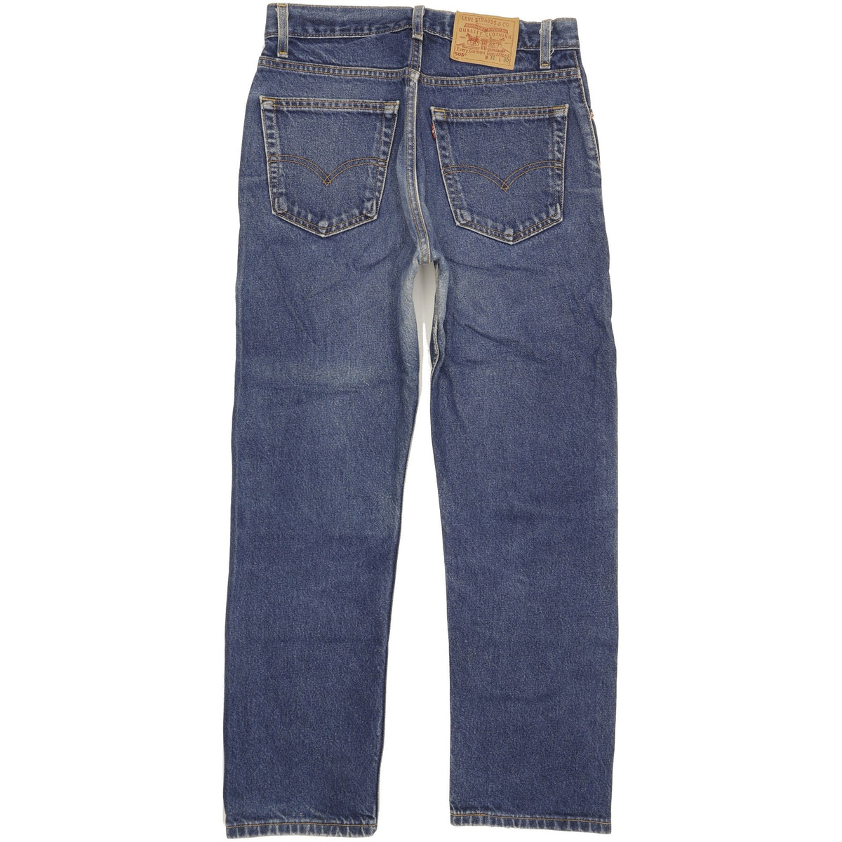 Levi's 505 Men Blue Straight Regular Jeans W32 L29