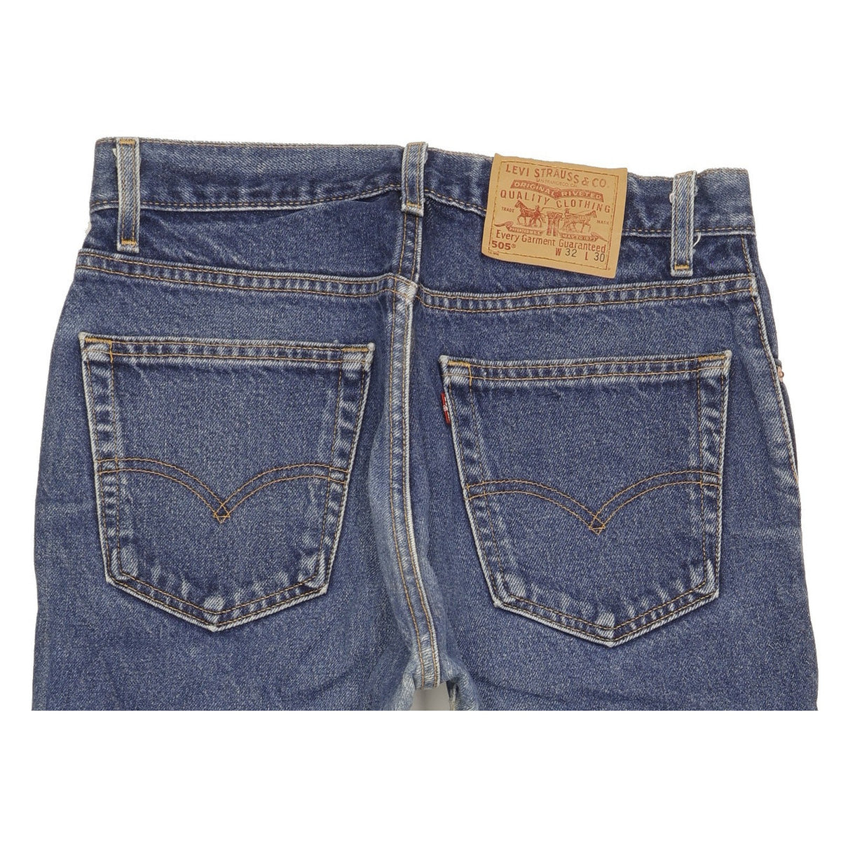 Levi's 505 Men Blue Straight Regular Jeans W32 L29