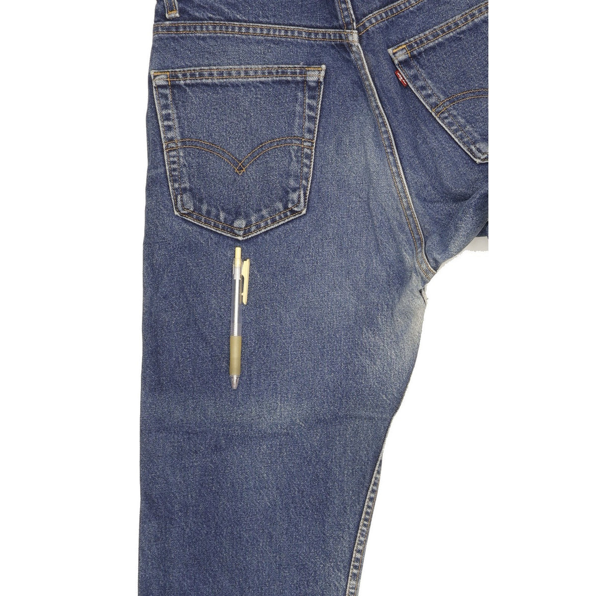 Levi's 505 Men Blue Straight Regular Jeans W32 L29