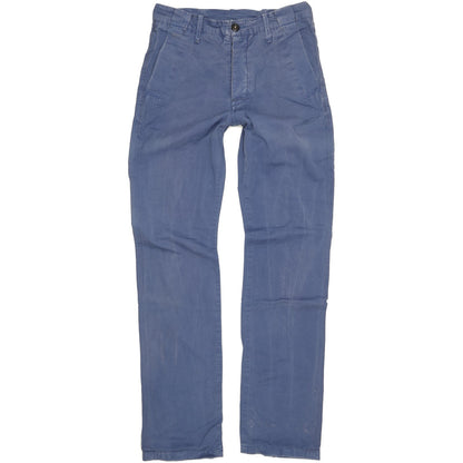G-Star Bronson Men Blue Straight Regular Chino Jeans W30 L34
