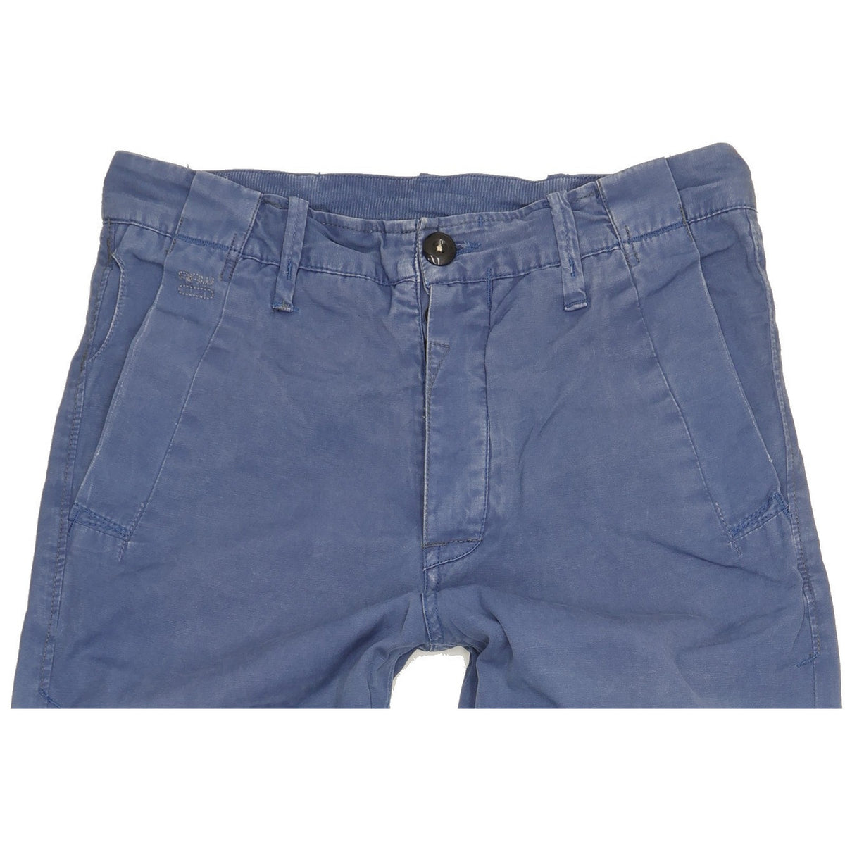 G-Star Bronson Men Blue Straight Regular Chino Jeans W30 L34