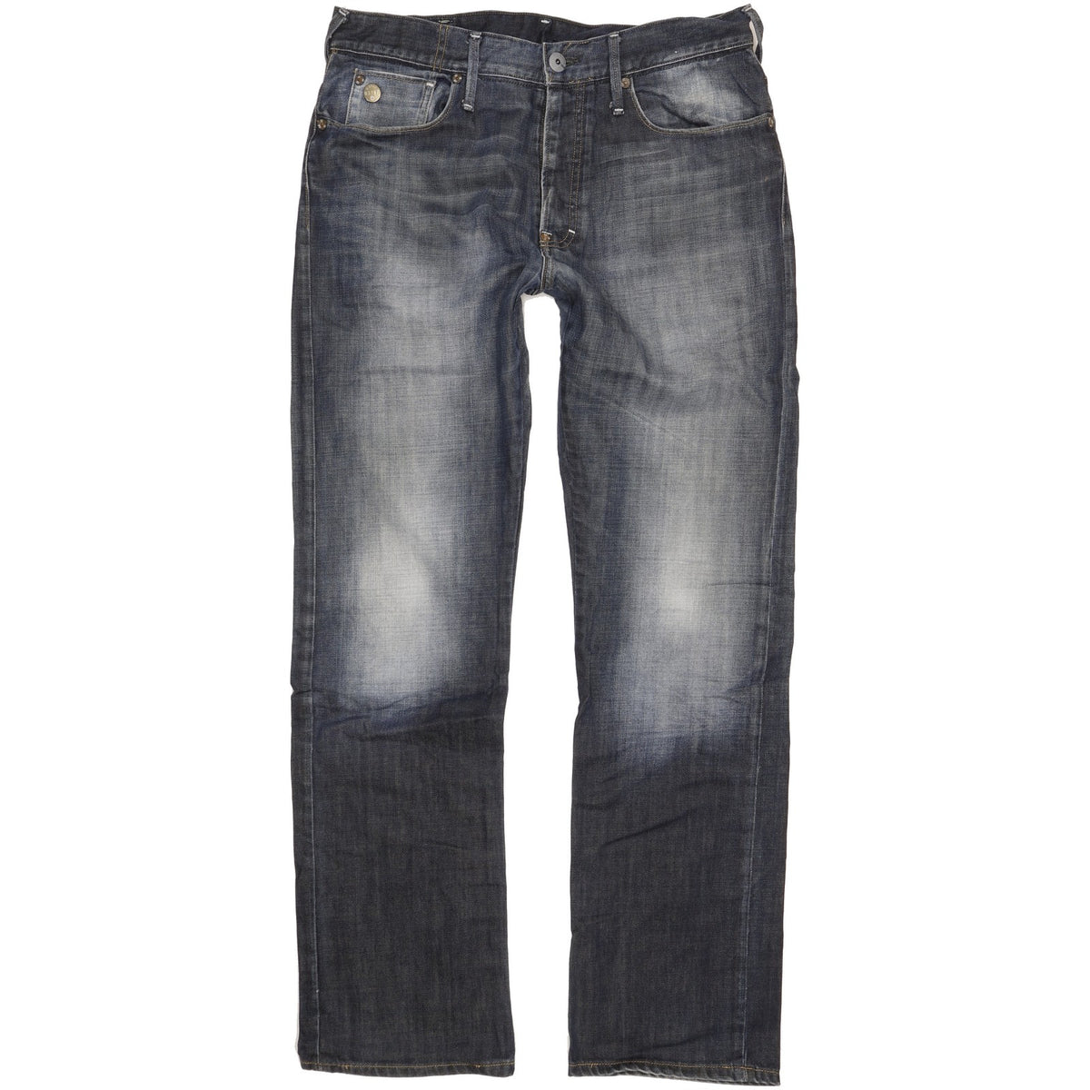 G-Star Lumber Men Blue Straight Regular Jeans W33 L34