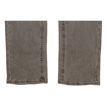 Lee Daren Men Grey Straight Slim Stretch Jeans W34 L32