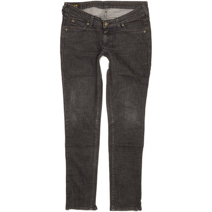 Lee Norma Women Black Skinny Slim Stretch Jeans W31 L31