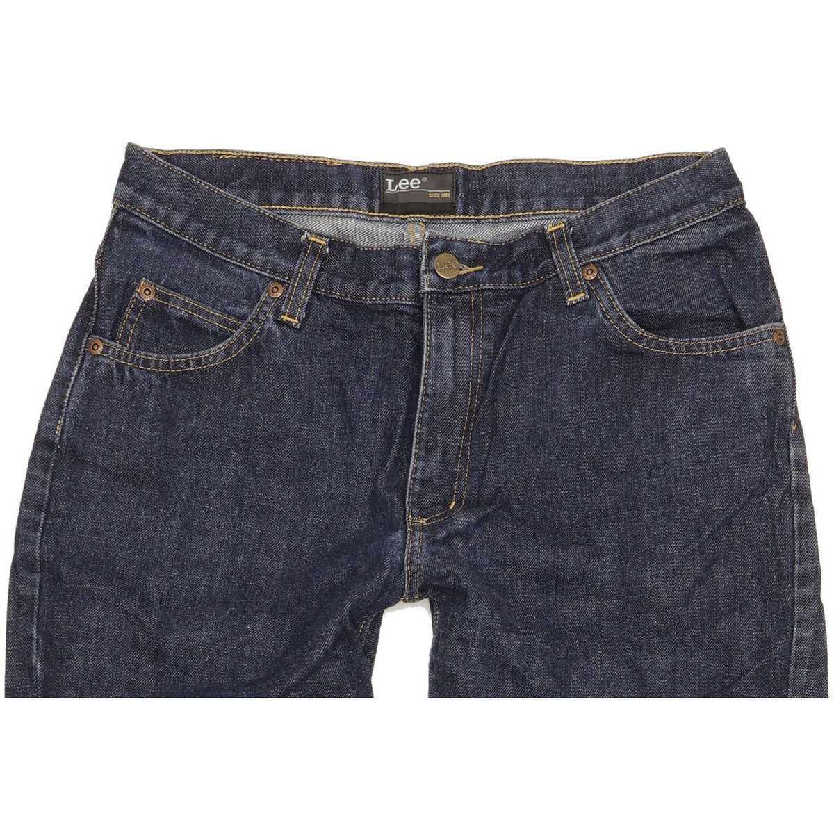 Lee Brooklyn Men Blue Straight Regular Jeans W32 L28