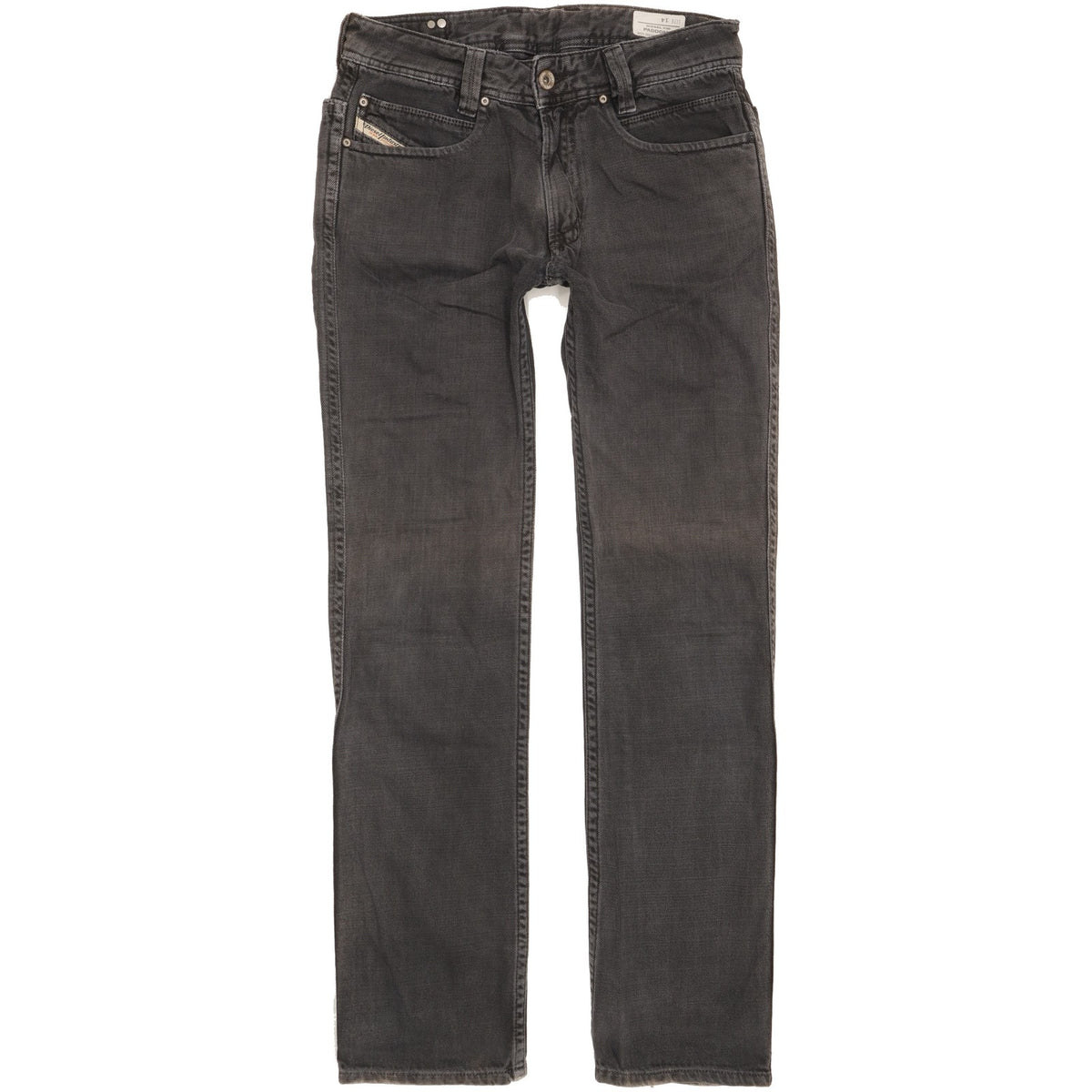 Diesel Paddom Kids Men Black Straight Regular Jeans W28 L30