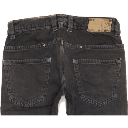 Diesel Paddom Kids Men Black Straight Regular Jeans W28 L30