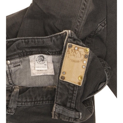 Diesel Paddom Kids Men Black Straight Regular Jeans W28 L30