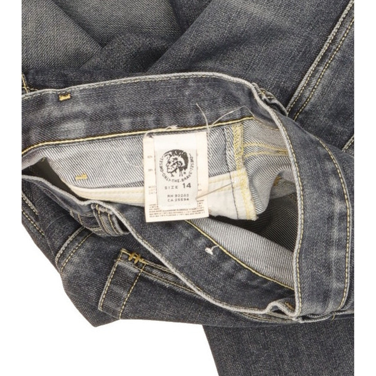 Diesel Proxe Women Blue Straight Regular Stretch Jeans W26 L29