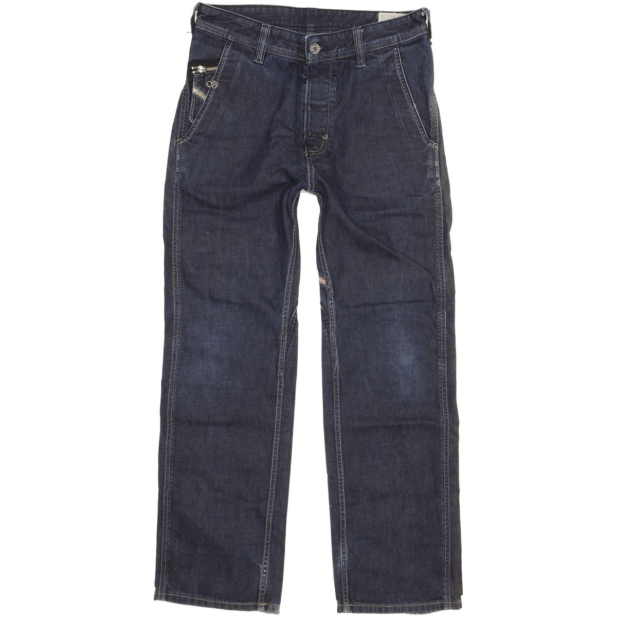 Diesel Pheyo Men Navy Straight Regular Jeans W29 L32