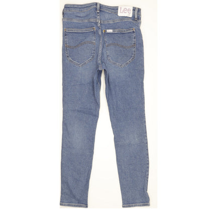 Lee Blue Skinny Slim Stretch Jeans High Waisted W30 L28