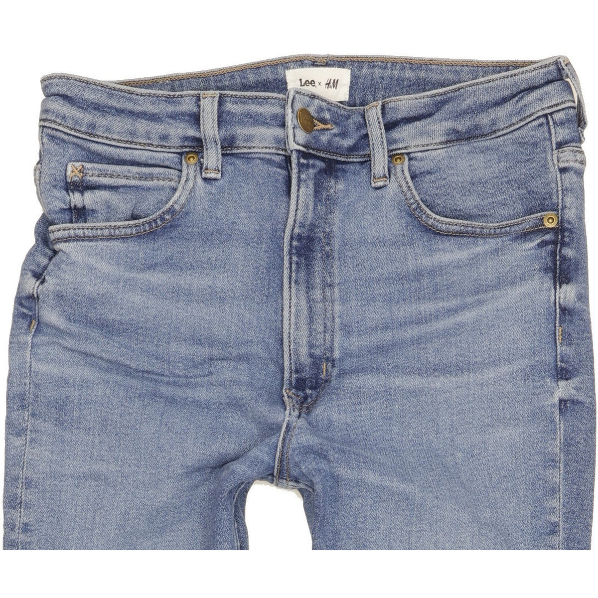 Lee Blue Skinny Slim Stretch Jeans High Waisted W30 L28