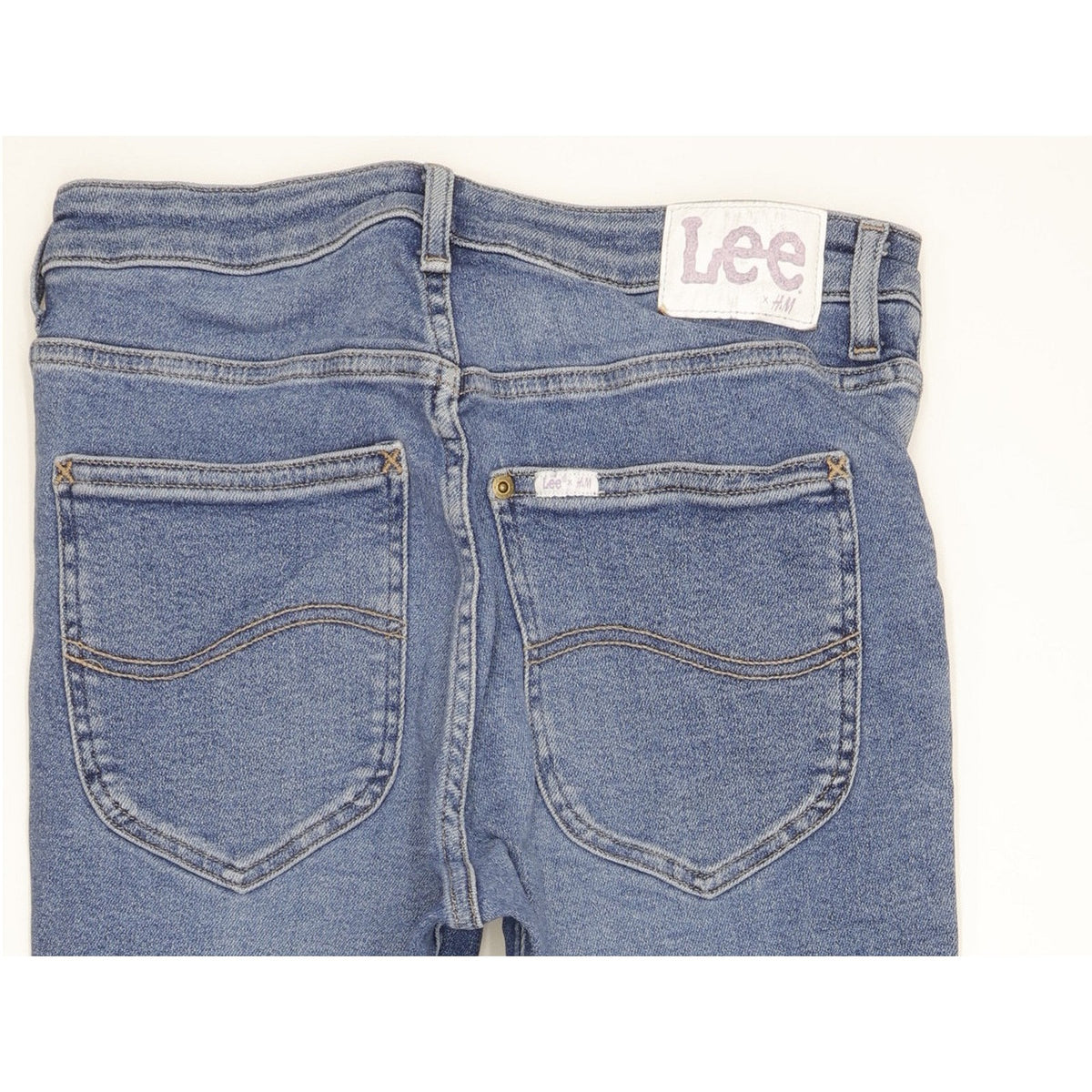 Lee Blue Skinny Slim Stretch Jeans High Waisted W30 L28