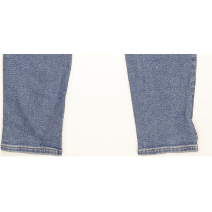 Lee Blue Skinny Slim Stretch Jeans High Waisted W30 L28