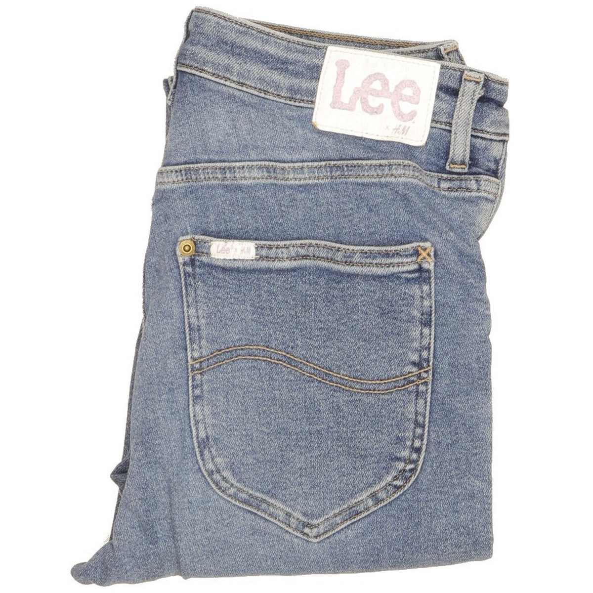 Lee Blue Skinny Slim Stretch Jeans High Waisted W30 L28