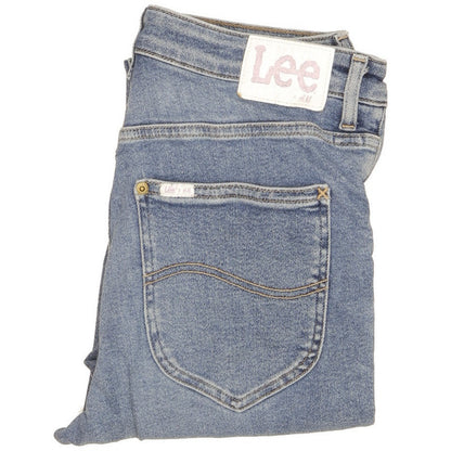 Lee Blue Skinny Slim Stretch Jeans High Waisted W30 L28