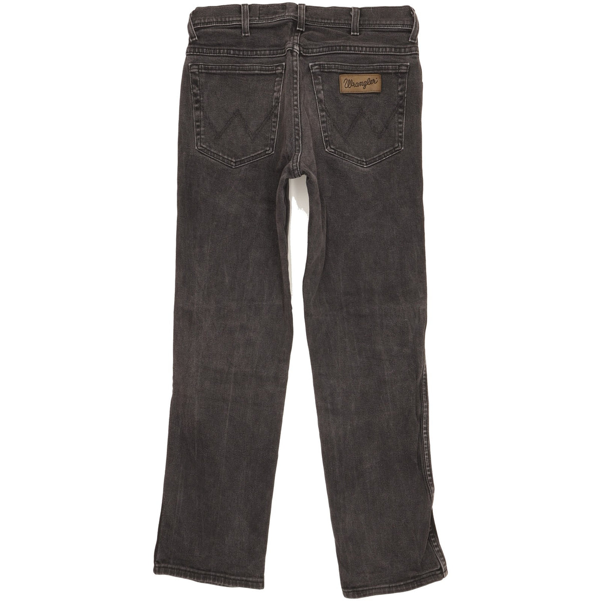Wrangler Texas Men Black Straight Regular Stretch Jeans W33 L29