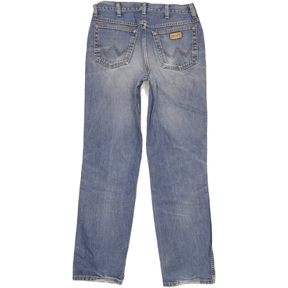 Wrangler Comfort Men Blue Straight Regular Jeans W33 L34