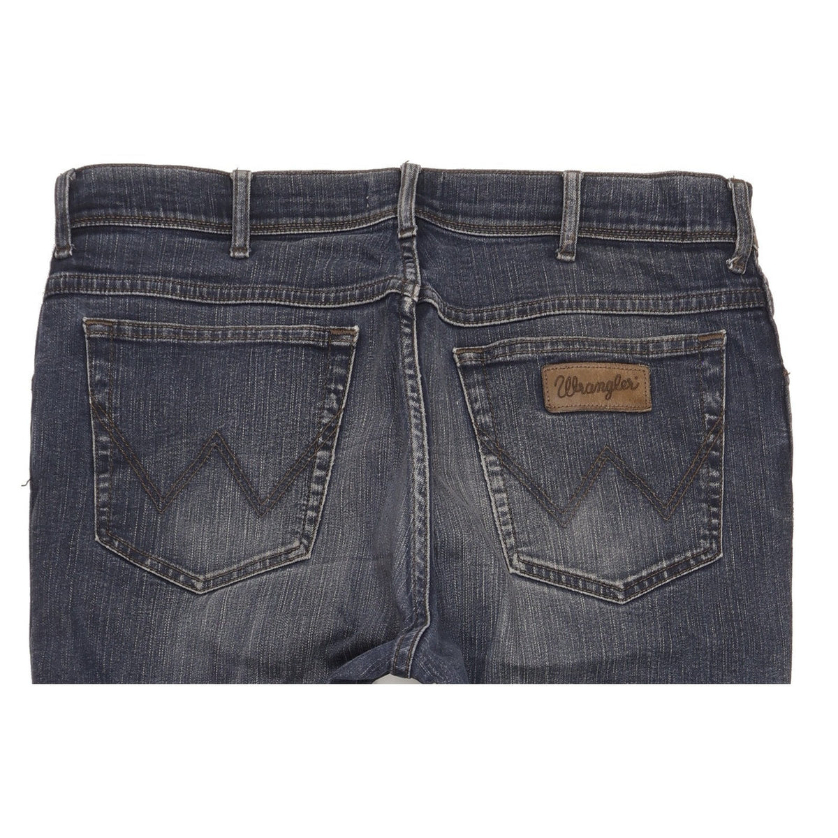 Wrangler Texas Men Blue Straight Regular Stretch Jeans W36 L34