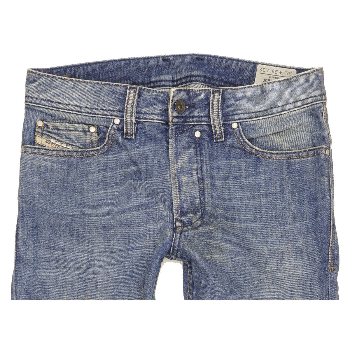 Diesel Safado Men Blue Straight Regular Jeans W29 L29