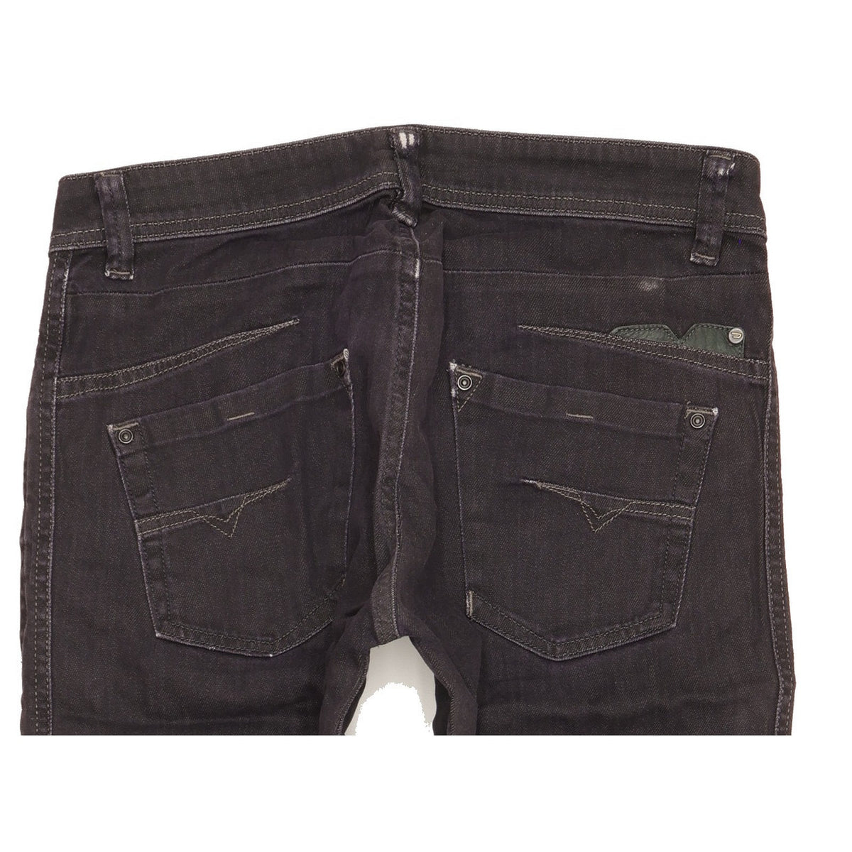 Diesel Darron Men Navy Tapered Slim Stretch Jeans W30 L30