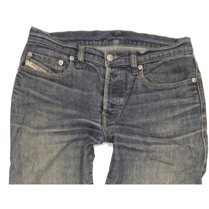 Diesel Skint Men Blue Straight Regular Stretch Jeans W27 L28