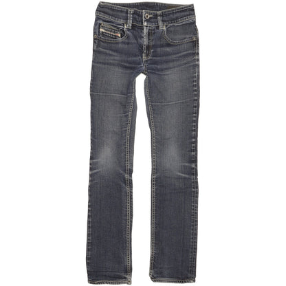 Diesel Brucke Men Blue Straight Slim Stretch Jeans W28 L30