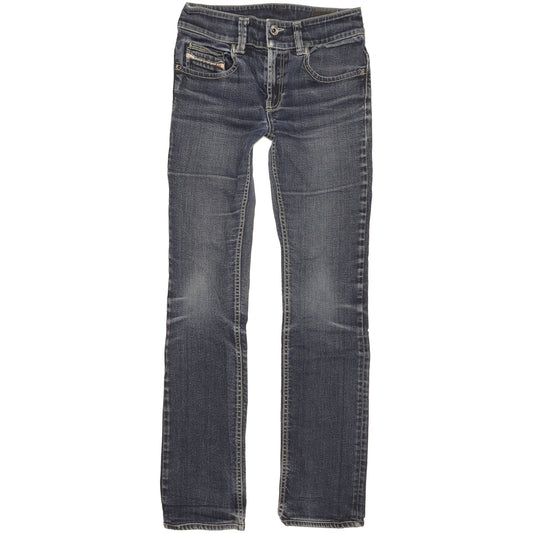 Diesel Brucke Men Blue Straight Slim Stretch Jeans W28 L30