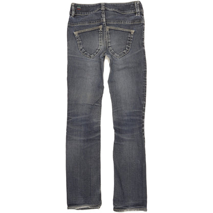 Diesel Brucke Men Blue Straight Slim Stretch Jeans W28 L30