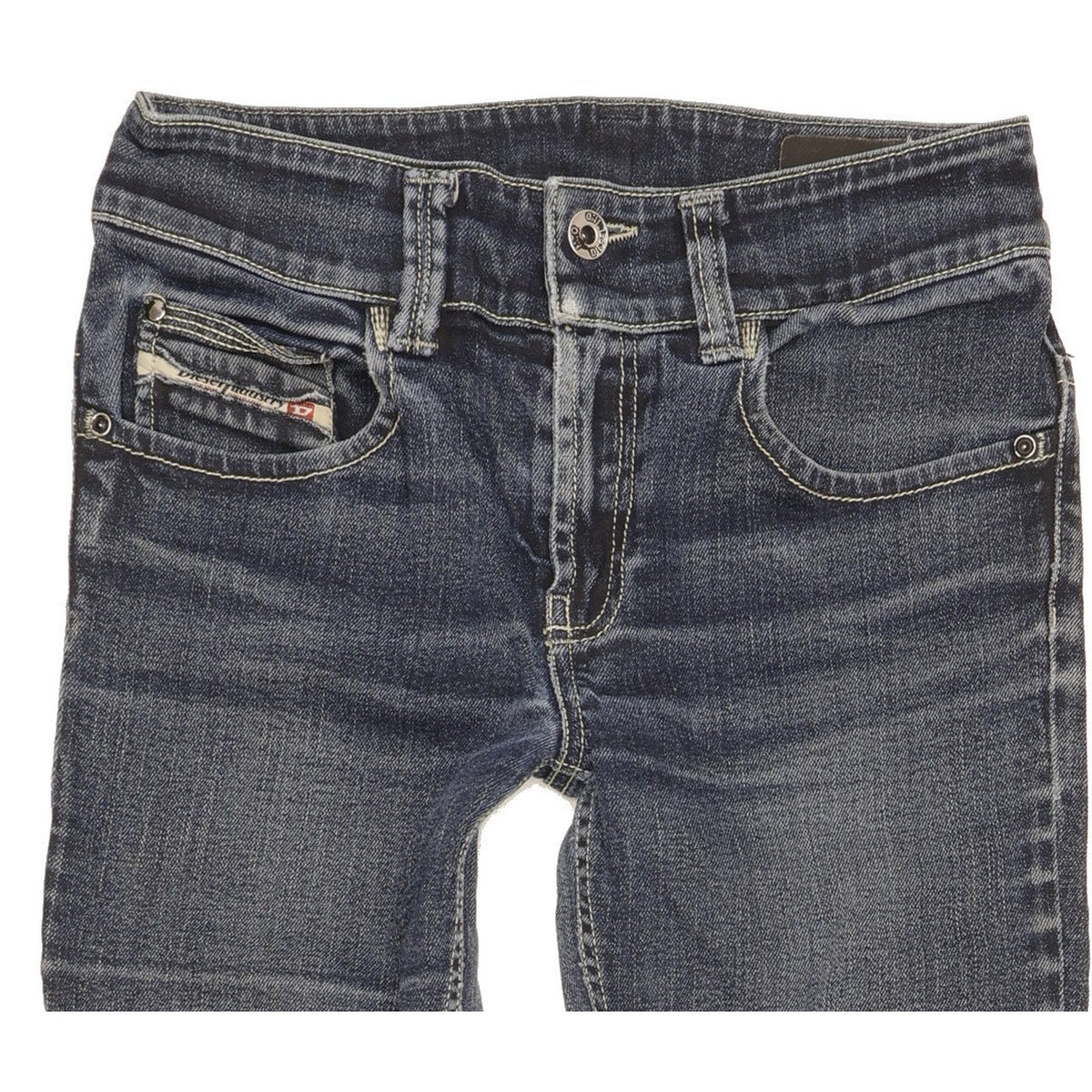 Diesel Brucke Men Blue Straight Slim Stretch Jeans W28 L30