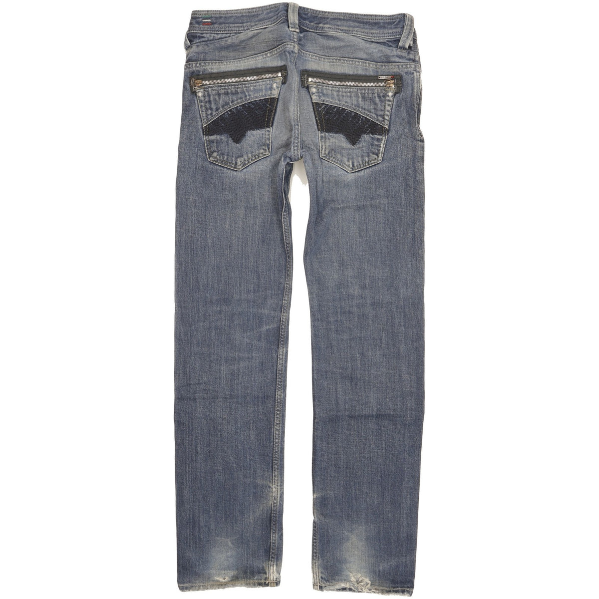 Diesel Slammer Men Blue Straight Regular Jeans W30 L32