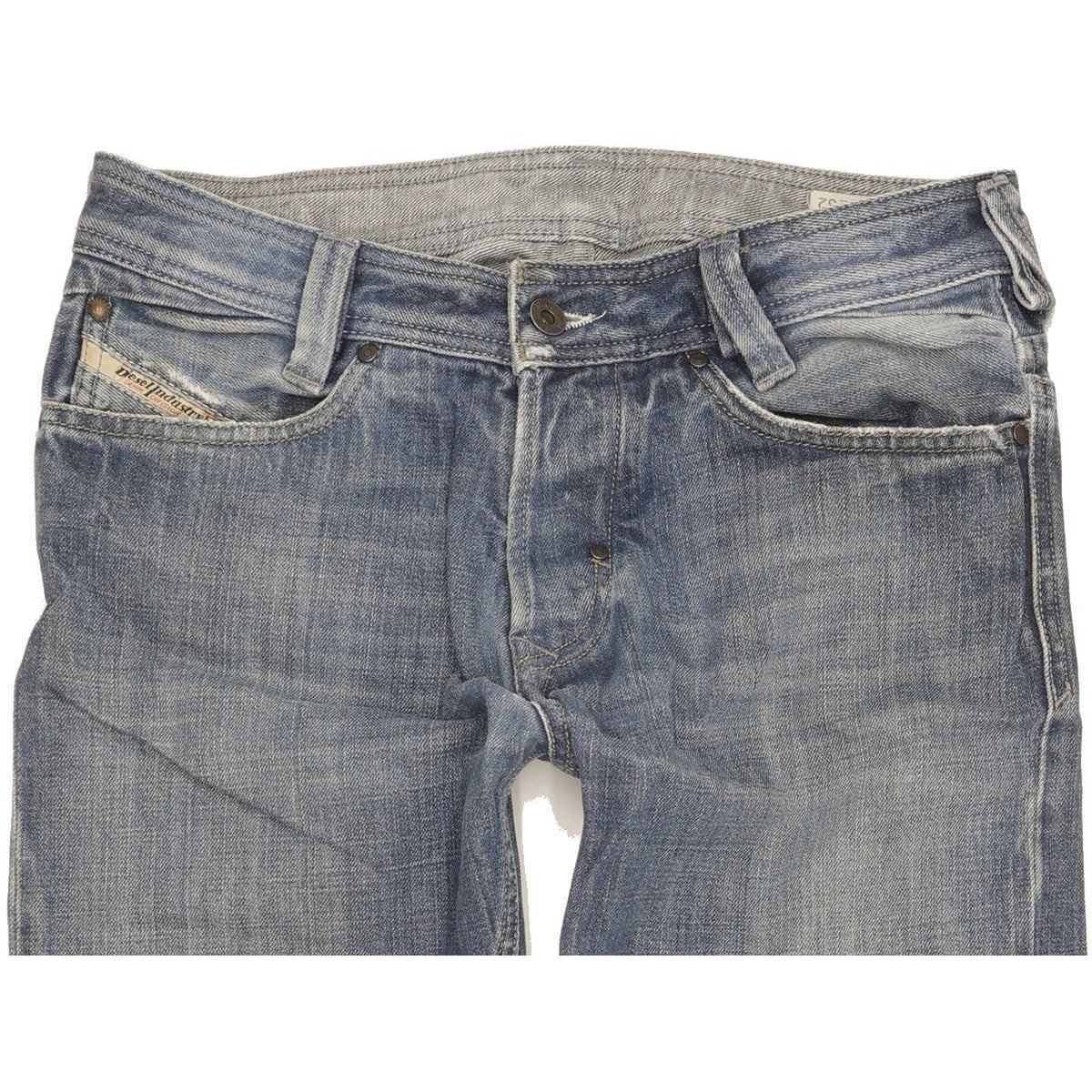 Diesel Slammer Men Blue Straight Regular Jeans W30 L32