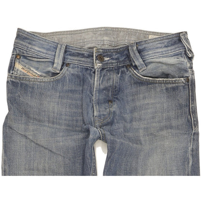 Diesel Slammer Men Blue Straight Regular Jeans W30 L32