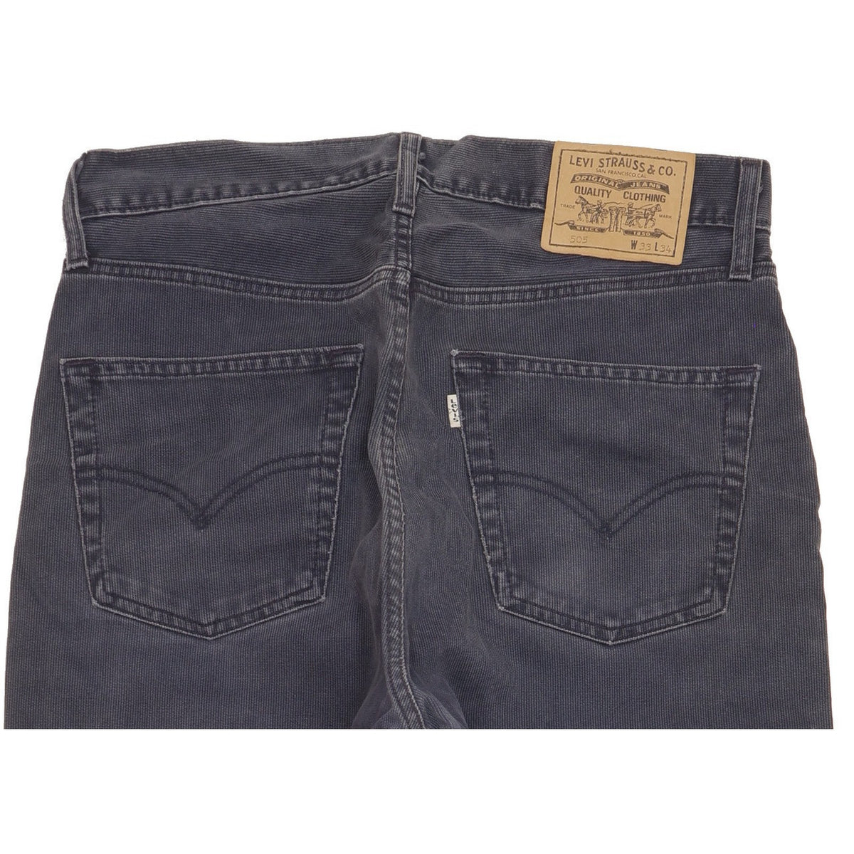 Levi's 505 Men Blue Straight Regular Jeans W33 L29