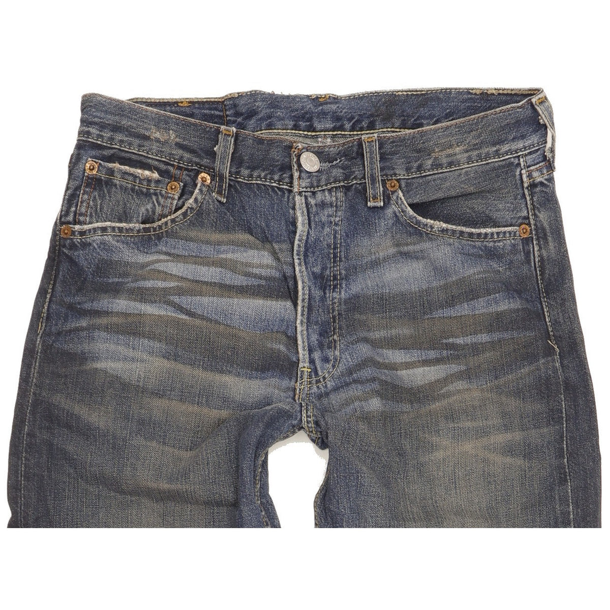 Levi's 501 Men Blue Straight Regular Jeans W29 L33