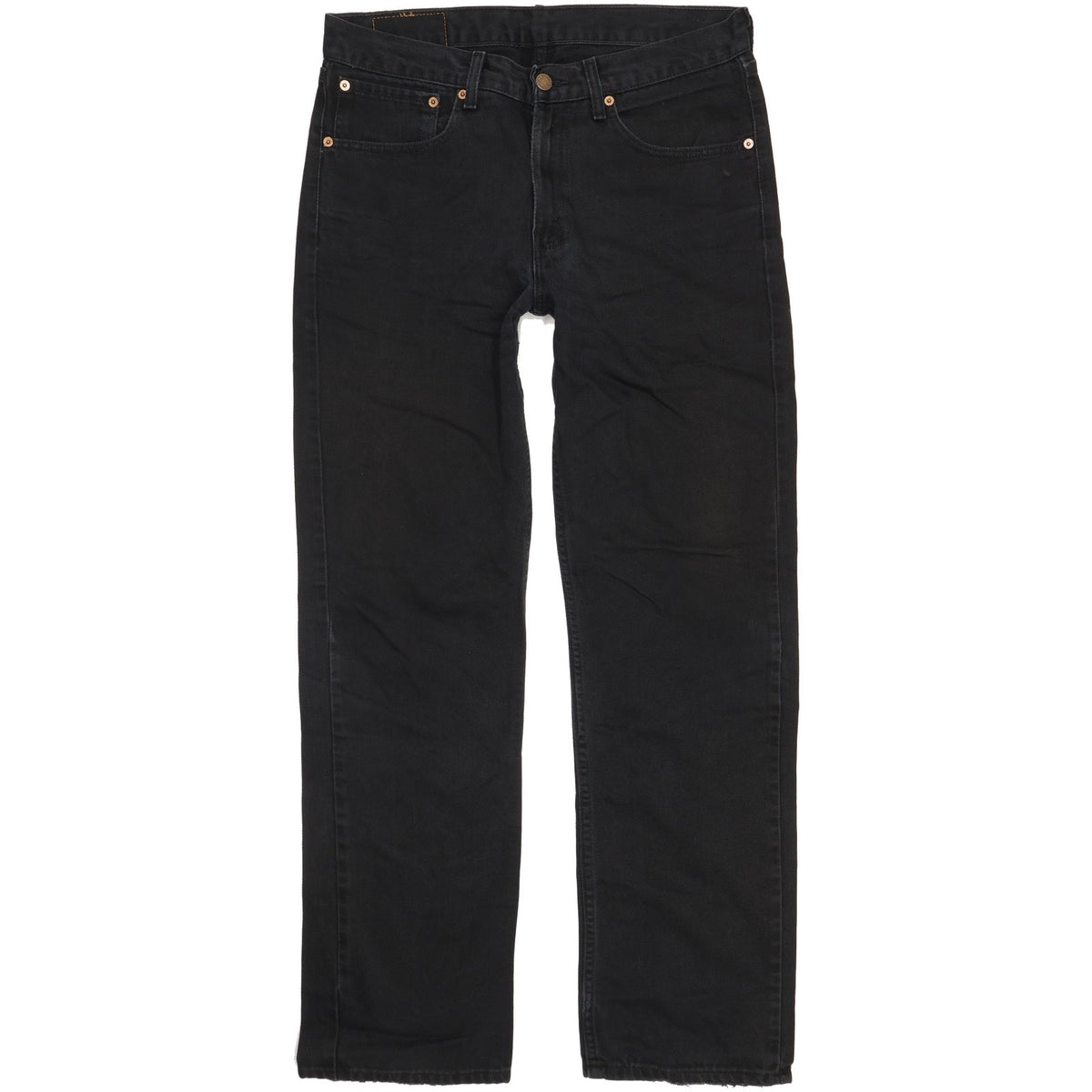 Levi's 751 Men Black Straight Regular Jeans W32 L32