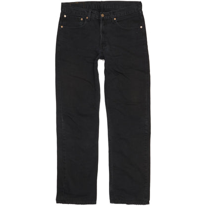 Levi's 751 Men Black Straight Regular Jeans W32 L32