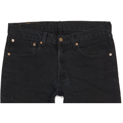 Levi's 751 Men Black Straight Regular Jeans W32 L32