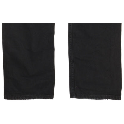 Levi's 751 Men Black Straight Regular Jeans W32 L32