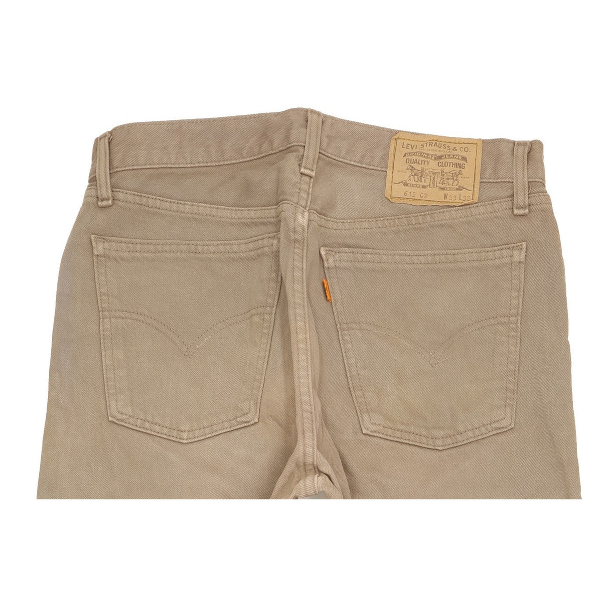 Levi's 615 Men Brown Straight Regular Jeans W33 L32