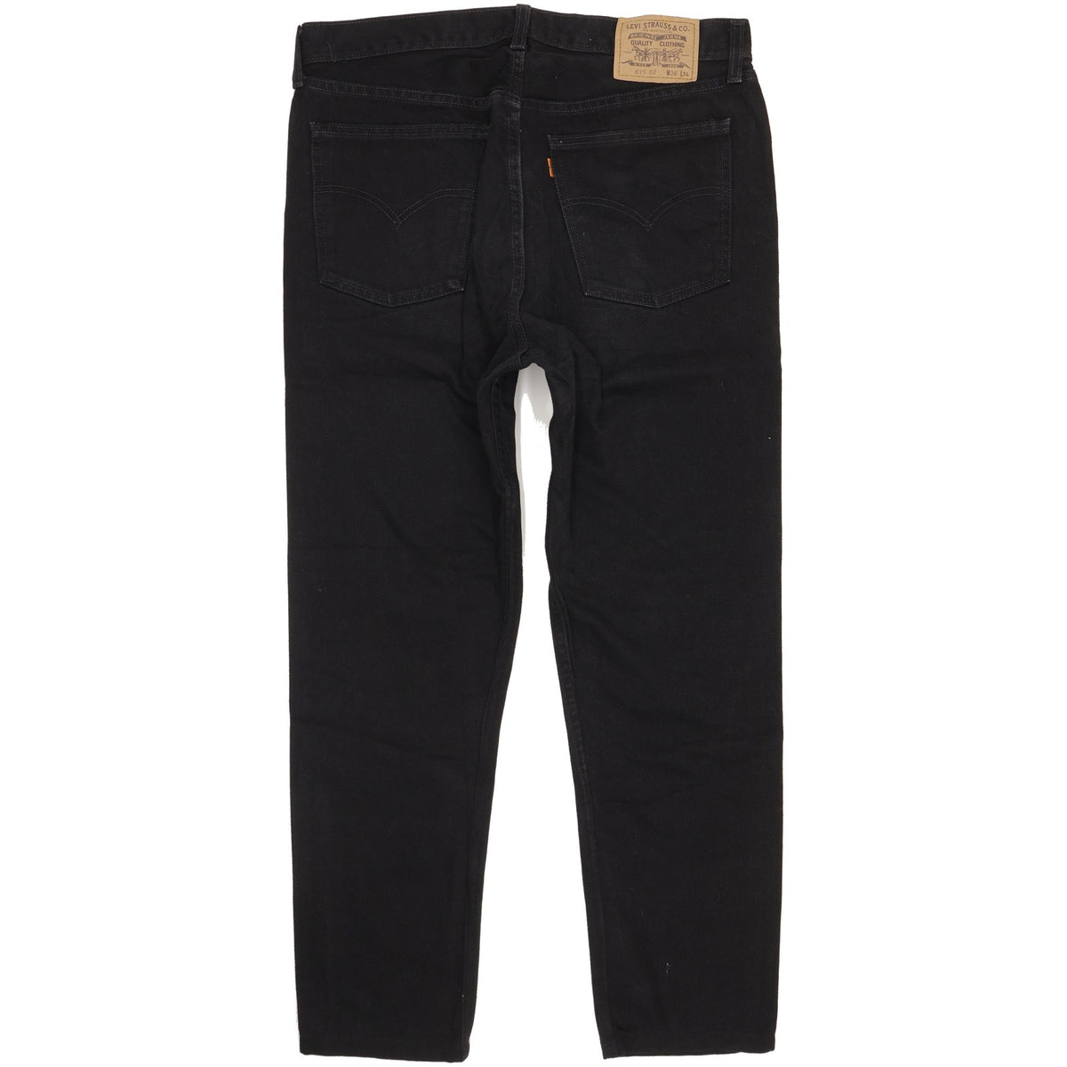 Levi's 615 Men Black Tapered Regular Jeans W36 L28