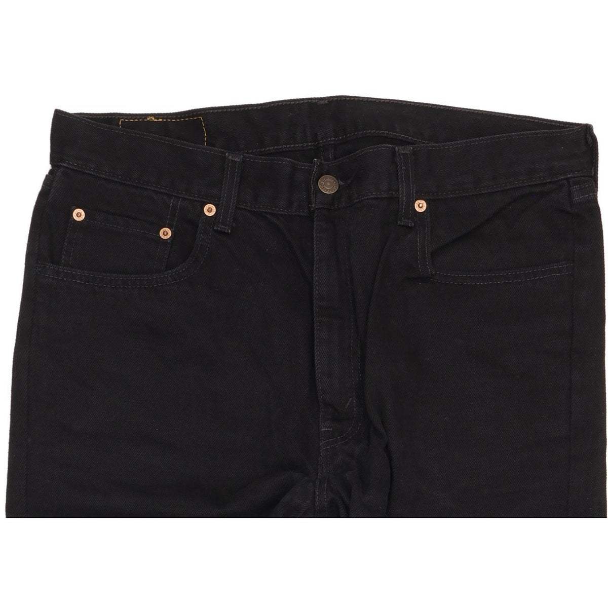 Levi's 615 Men Black Tapered Regular Jeans W36 L28