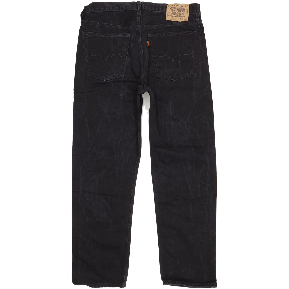 Levi's 615 Men Black Straight Regular Jeans W35 L29