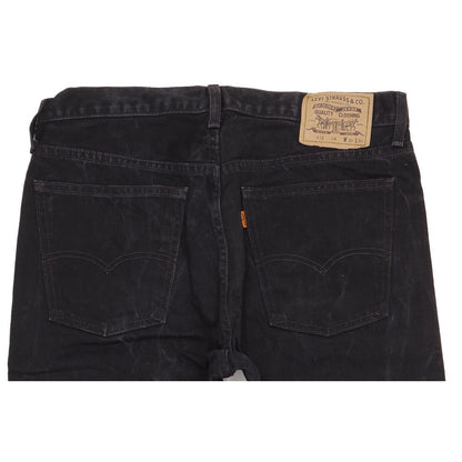 Levi's 615 Men Black Straight Regular Jeans W35 L29