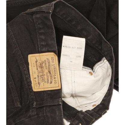 Levi's 615 Men Black Straight Regular Jeans W35 L29