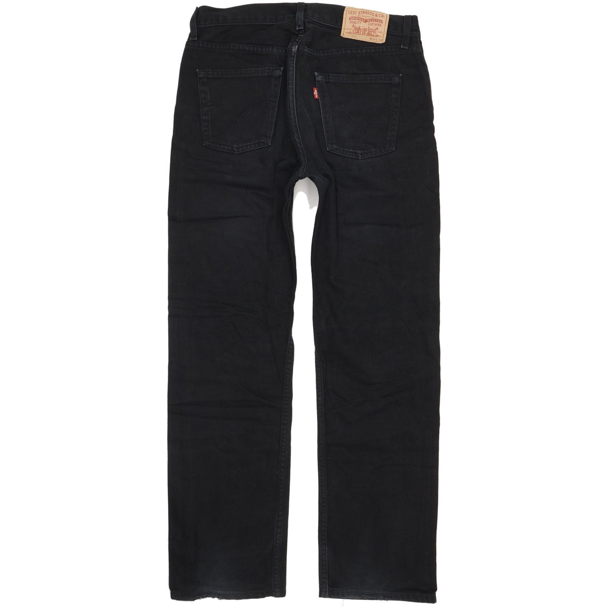 Levi's 581 Men Black Straight Regular Jeans W32 L31