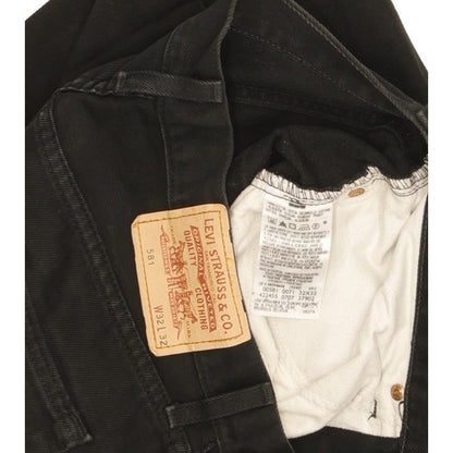 Levi's 581 Men Black Straight Regular Jeans W32 L31