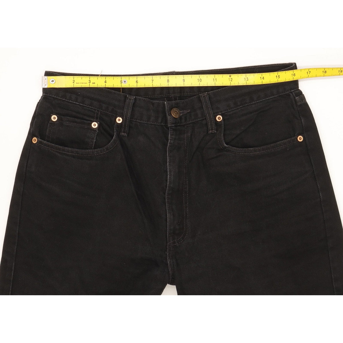 Levi's 615 Men Black Straight Regular Jeans W33 L33