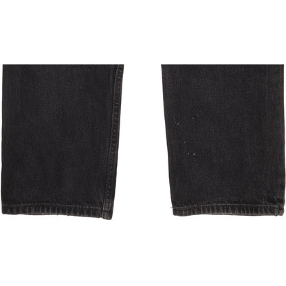 Levi's 505 Men Black Straight Regular Jeans W34 L29